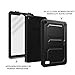 Fintie Impact Resistant Case for Amazon Fire (Previous Generation - 5th) 2015 release - [CaseBot Tuatara] Rugged Unibody Hybrid Full Protective Bumper Cover with Built-in Screen Protector, Black