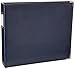 12 x 12-inch Classic Leather 3-Ring Album by We R Memory Keepers | Navy, includes 5 high-quality page protectors