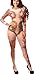 The victory of cupid Womens Flesh-Colored Body Painting Siamese Tight Stockings Tights Bodystocking