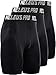 Neleus Men's 3 Pack Running Compression Shorts