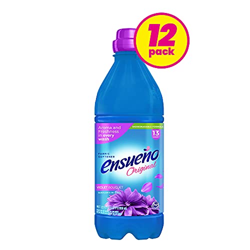 Ensueño Hypoallergenic Liquid Laundry Fabric Softener, Violet Bouquet