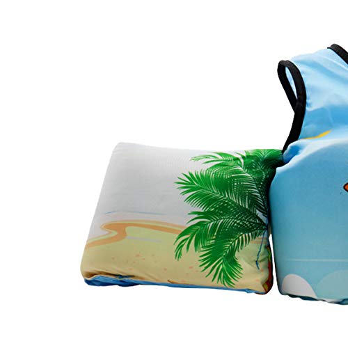 VIEKUU Toddler Swim Vest Child Life Jacket Kids Life Vest Swimming Pool Training Swim Aid for Baby Learn to Swim 2-6 Years Old 15-30KG(Hippocampus)