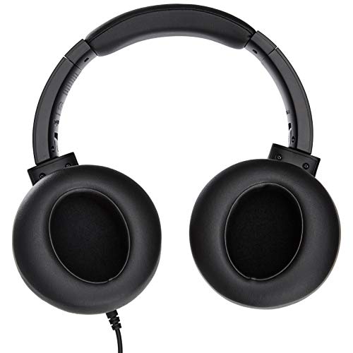 Amazon Basics OverEar Bluetooth Wireless Headset with MicroUSB and 3.