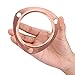 Acouto 2 PCS 3 Inch Copper Header Exhaust Collector Gaskets, Exhaust Gaskets, Durable, Reusable for SBC BBC 302 350 454 383