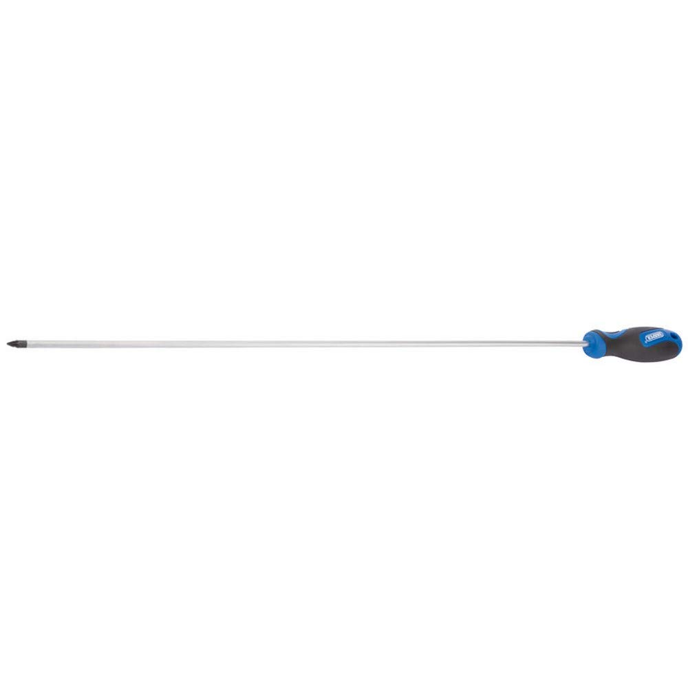 Draper 53487 PZ Type No.1 Tip Screwdriver with Soft Grip Handle, 450 mm Blade Length