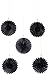 Amscan Jet Mini Hanging Fan, 6