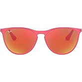 Ray-Ban Junior Kids' RJ9060s Erika Round Sunglasses