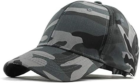 Chirpa Unisex Outdoor Camouflage Trucker Plain Baseball Visor Cap Dad Hat