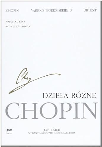 ショパン 様々なピアノ作品 ドイツ民謡による変奏曲 ホ長調 ソナタ 第1番 Op 4 エキエル編 ミニチュア版 ポーランド音楽出版社 ピアノソロ 本 通販 Amazon