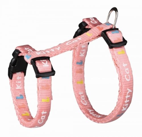 Trixie 4181 Set of Harness and Lead for Kittens / Small Cats Nylon 21 - 33 cm / 8 mm