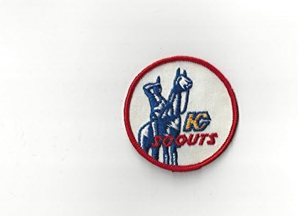 Vintage 1970s NHL Kansas City Scouts 3 inch Round Patch Old Logo (sew on only)