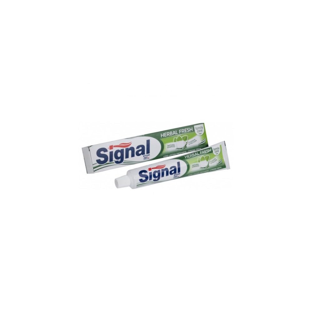 Signal Herbal Fresh 75ml Toothpaste - 6 Tubes