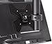 ATDEC TH-1040-CTS Telehook Drop Length Adjustable Ceiling Mount for Displays up to 55-Pound, 35.4-Inch or 900mm, Black