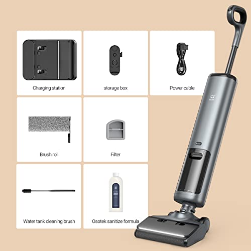 OSOTEK Cordless Wet Dry Vacuum Cleaner H200, Smart Shop Wet Dry Vac All