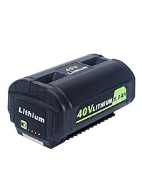 Lasica OP4050A 40V 6000mAh Batería de litio para Ryobi 40-Volt Colección Herramientas eléctricas inalámbricas