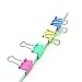 60 Count Metal Binder Clips in Assorted Sizes