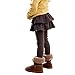 CM-Kid Little Girls Solid Stretch Skinny Pants Toddler Ruffle Leggings Skirt