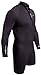 NeoSport Men's Premium Neoprene 3mm Waterman Wetsuit Jacket, Large , Black