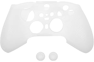 Soft Anti-Slip Silicone Case Cover with Thumb Grip Caps Compatible with Xbox Elite Wireless Controller Series 2, Soft Rubber 