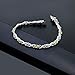 Gem Stone King Peridot 925 Sterling Silver 7 Inch Tennis Bracelet with Box Clasp (4.00 cttw, Peridot: 6x4mm)