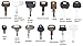 27 Keys Set Construction Equipment Master Keys Set-Ignition Key Ring for Heavy Machines