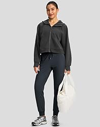 G Gradual Women's Joggers Pants with Zipper Pockets
