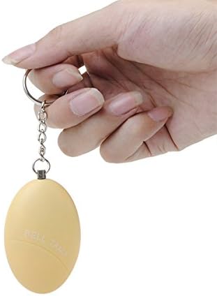 Egg Shape Personal Safety Wireless Anti-Rob Alarm Color Random