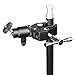 ChromLives Camera Clamp Mount Ball Head Monitor Clamp Super Clamp and Mini Ball Head Hot Shoe Mount with 1/4''-20 Tripod Screw for LCD/DV Monitor, LED Lights, Flash, Microphone and More 2Pack