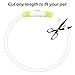 BSEEN LED Dog Collar, USB Rechargeable Glowing Pet Collar, TPU Cuttable Dog Safety Lights for Small Medium Large Dogs (Green)thumb 2