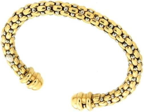 Bracciale Fope Maori Oro Giallo 18kt Certificato Di Autenticita 215 1g Amazon It Gioielli