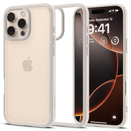 Spigen for iPhone 16 Pro Case, Ultra Hybrid [No Magnet Ring][Anti-Yellowing] -…