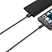 AUKEY Lightning Cable, 3.95ft Nylon Braided [Apple MFi Certified] for iPhone 7, 7 Plus, 6, 6S, 6 Plus, iPad Pro and More