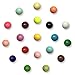 20 Pack Fridge Magnets Spherical Muliticolor Refrigerator Office Magnets for Calendars Whiteboards Maps Resin Fun Decorative Decoration