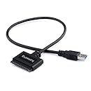 Sata Cable - Lumsing USB 3.0 to SSD / 2.5-Inch SATA cable Hard Drive Adapter [Optimized For SSD, Support UASP SATA III]