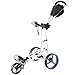 Big Max Golf Auto Fold Ff Trolley White/Cobalt