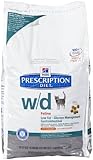 Hill's Diet w/d Feline Low Fat-Gastrointestinal Health with Chicken Cat Food 8.5lb