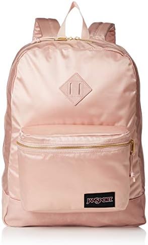 jansport super fx rose gold