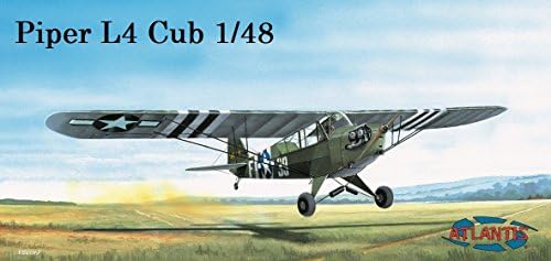 Piper L4- Cub 1944 Model Aircraft Kit 1/48 Atlantis Toy and Hobby