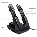upstartech Boot Dryer with Timer Heat Blower,Portable Shoes Dryer Glove Dryer Folding Drying Adjustable Rack, Boot Dryer for Work Boots Hats, Socks, Ski Boots,Quick Drying Smart Version