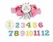 Mud Pie Baby-Girls Newborn Monthly Milestone Headband