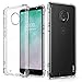 J&D Case Compatible for Moto G6 Case, [Corner Cushion] [Ultra-Clear] Shock Resistant Protective Slim TPU Bumper Case for Motorola Moto G6 Bumper Case - [NOT for Moto G6 Plus/G6 Play] - Transparent