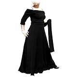 Evanese Women’s Plus Size dress with 3/4 sleeves and side flare (3X. Black), Online Clothing Store