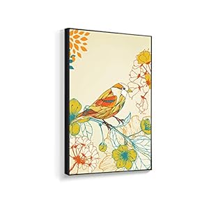 Framed for Living Room Bedroom Chinese Ink Birds...