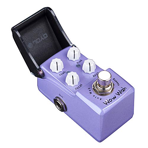 JOYO Auto Wah Wow Wah Mini Pedal for Electric Guitar Effects True