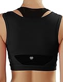 Yoga Reflex Women's Back Open Workout Yoga Sports Crop Tank Top