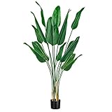 VIVOSUN 5FT Artificial Tree Bird of Paradise Plant