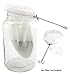 Thai Iced Tea Filter (2 pack), Traditional Stainless Steel Southeast Asian Pulled Tea Strainer with Zipper Removable Strainer Sock