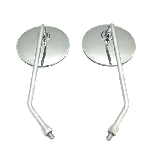 image for MMG Universal Fit Adjustable Mirror Set - 8mm RH/RH Thread - CHROME Ro
