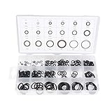 E-TING 225 Pcs/18 Sizes Rubber O-Ring Sealing Gasket Washer Seal Assortment Set for Plumbing,Automotive,General Repair,Air or Gas Connections