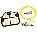 Hipa Top Air Filter with Spark Plug Pickup Fuel Filter Hose Tube for 36 41 136 136LE 137 137E 141 141LE 142 142E Gas Chainsaw